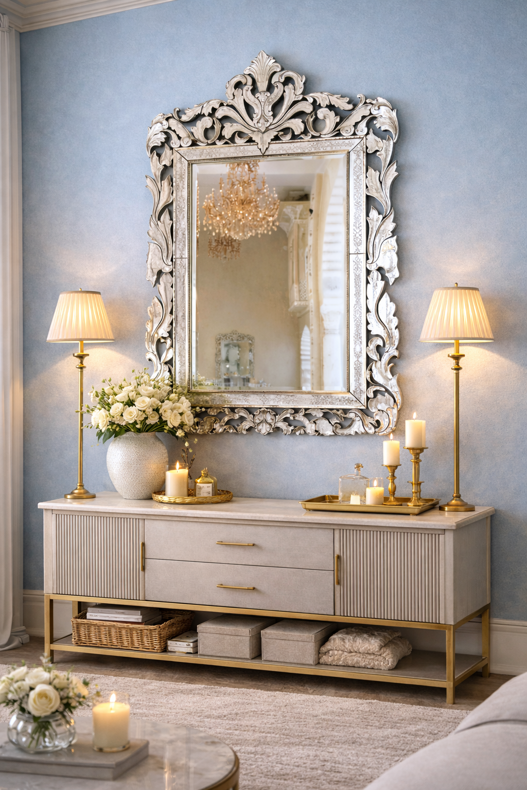 Majestic Vine Venetian Mirror thumbnail